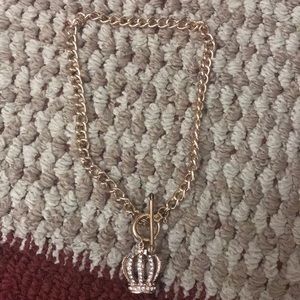 Juicy Couture Crown Necklace